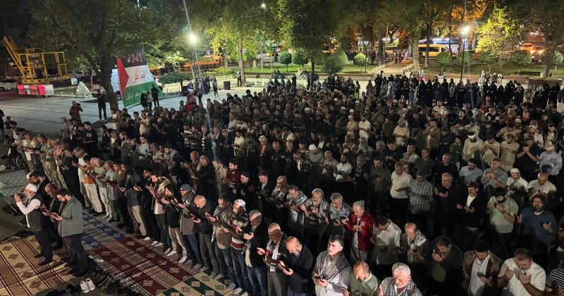 Saraçhane’de Gazze dayanışması: Zulüm bitene dek direniş sürecek!