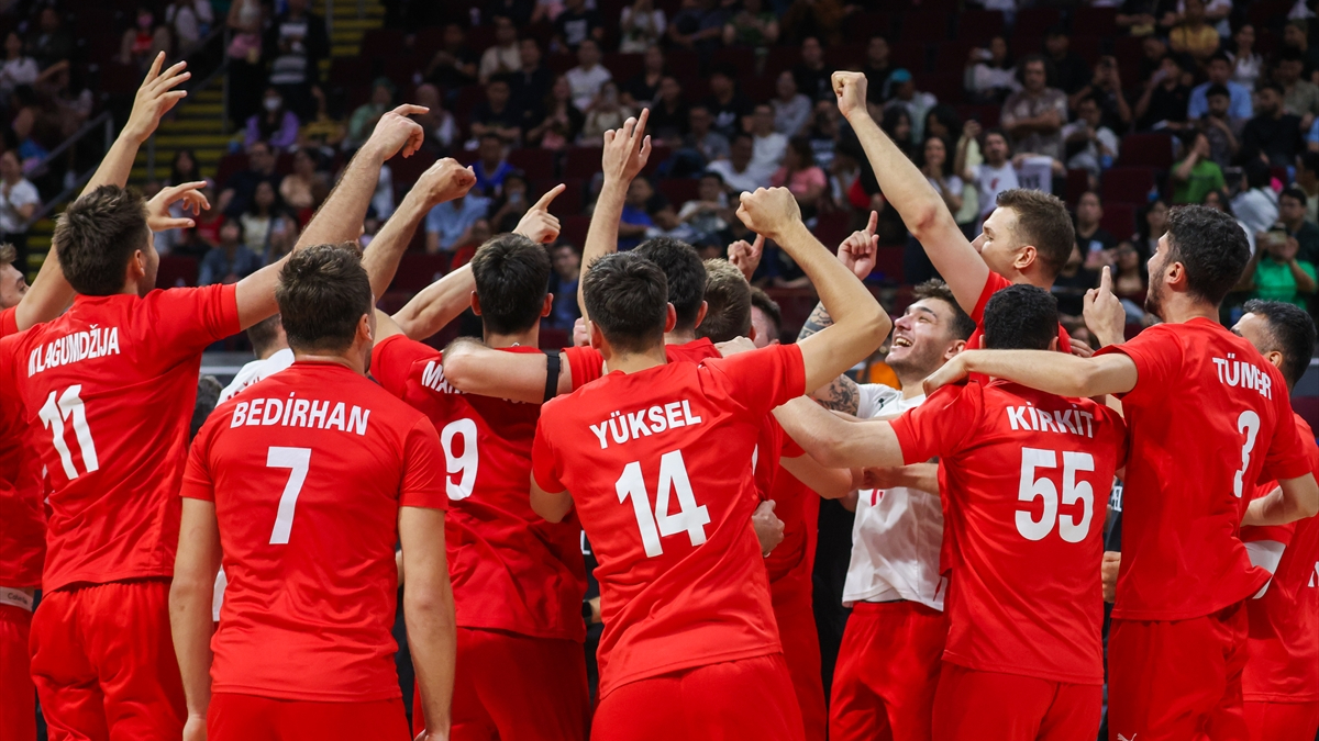 A Milli Erkek Voleybol Takımı’nın çeyrek finaldeki rakibi Polonya oldu