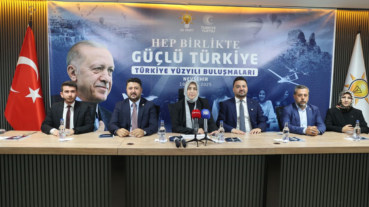 AK Parti Grup Başkanvekili Özlem Zengin, Nevşehir'de konuştu
