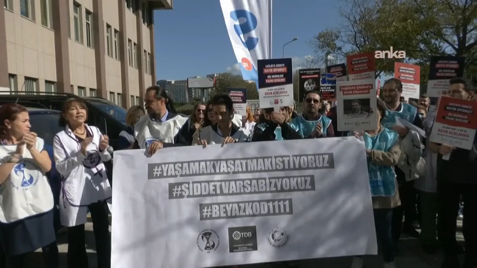 Okmeydanı’nda Sağlık Çalışanlarına Yönelik Saldırı