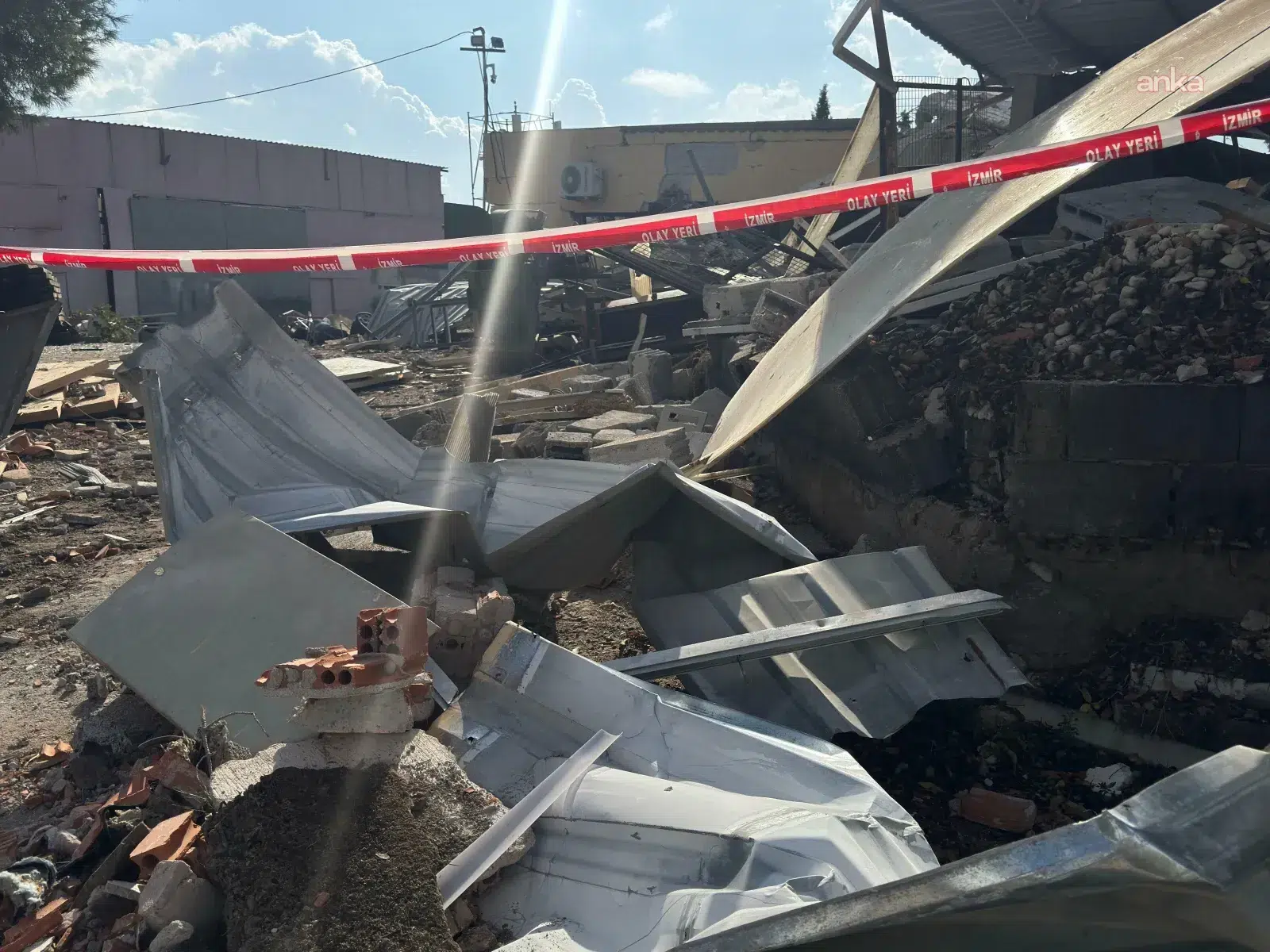 İzmir Bayraklı’daki LPG Tankı Patlamasında Bir Kişi