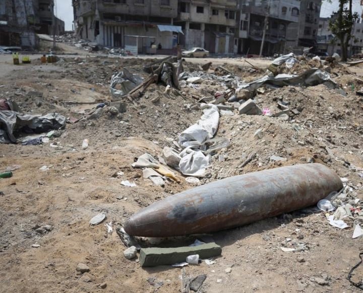 Gazze’deki patlamamış mühimmatların temizlenmesi uzun