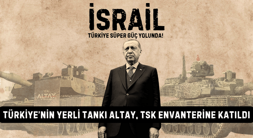 Türkiye’nin Yerli Tankı Altay, TSK Envanterine Katıldı