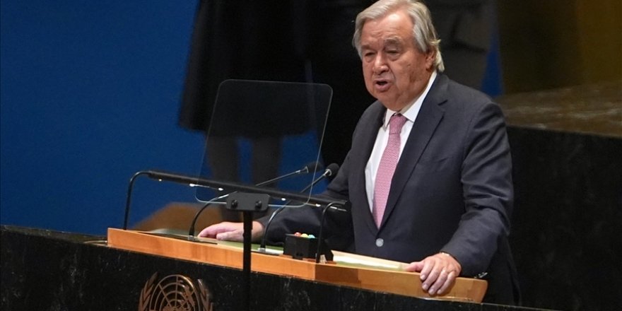 BM Genel Sekreteri Guterres, Gazze’deki Hava Saldırılarını