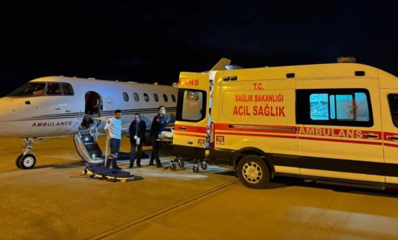 Van’da 11 Yaşındaki Çocuk Hava Ambulansı ile Ankara’ya